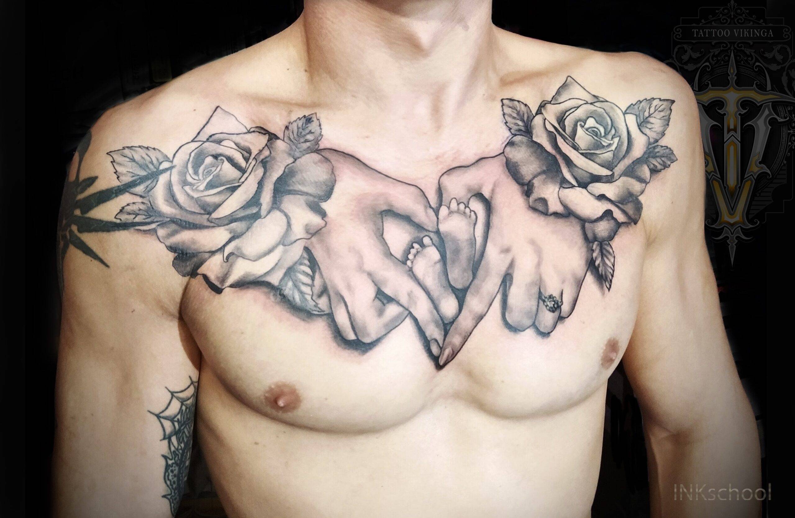 técnica tatuaje realista.