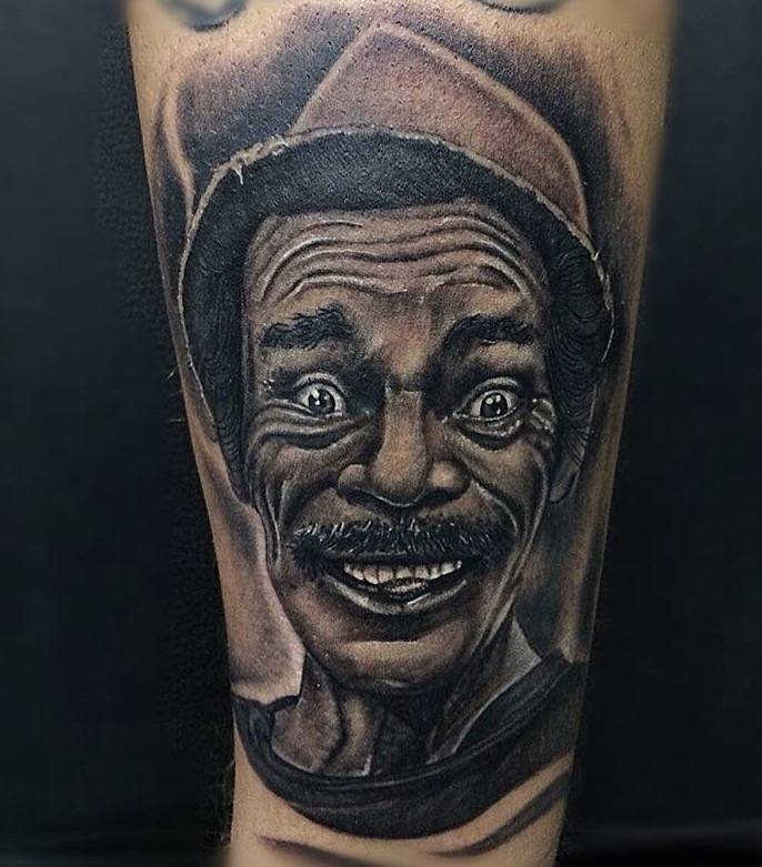 tatuaje rostro realista