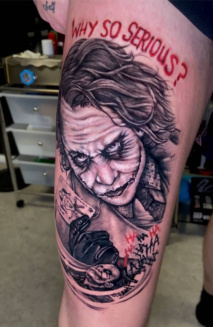tatuaje joker